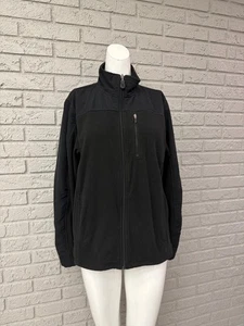 Chaqueta de mujer Reel Legends negra con cremallera frontal manga larga talla XL - Imagen 1 de 7