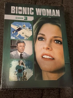 The Bionic Woman: Season 3 (DVD, 1977) New & Sealed w/Bonus Features - Image 1 of 2