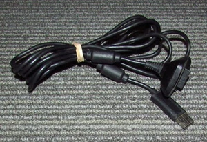 Schwarz Offizielles Original Zubehör Hersteller Microsoft Xbox 360 Controller Ladekabel Schneller Versand - Bild 1 von 2