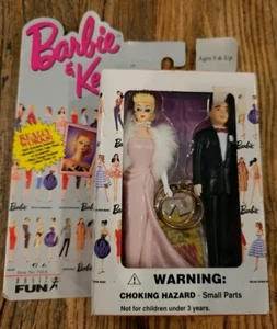 Vintage 1995 Barbie & Ken Schlüsselanhänger Enchanted Barbie #710-0 Mattel NEU - Bild 1 von 5