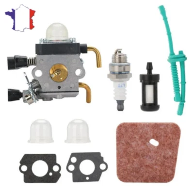 Kit Complet Carburateur Pour Débroussailleuses Stihl FS55 FS55R KM55 HL45 FS38..