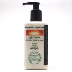 PEPPERMINT LIGHT CREAM - New Dawn Organic Vegan Skin Care for Face, Body & Hands - Picture 1 of 9