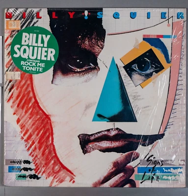 BILLY SQUIER Signs Of Life 1984 LP Vinyl Record Album : EX/EX SJ-12361 - Image 1 of 4