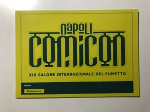 2017 Poste Italiane Filatelia Folder XIX Comicon Napoli Salone del Fumetto - Imagen 1 de 3