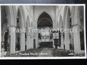 Vintage RPPC - Thaxted Church Interior - Picture 1 of 1