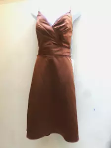 1847- JORDAN FASHIONS A257K MINK WOMENS SZ 8 PROM FORMAL DRESS GOWN - Picture 1 of 10