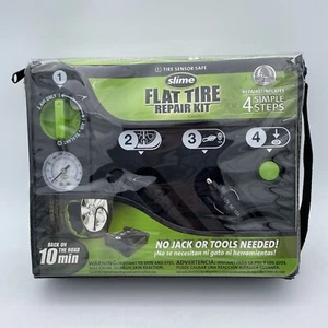Slime Smart Emergency Flat Tire Repair Kit car/trailer / Side By Side/ 4 Wheeler - Picture 1 of 3