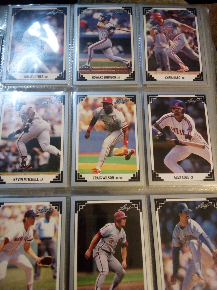1991 Leaf MLB Baseball Cards Mostly Series 2 (NM) - You Pick - Complete Your Set - Image 1 of 1