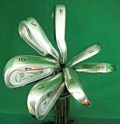 Set Of 7 x Benross VX-2i 4-PW Irons Regular Steel Shafts Golf Pride Grips - Image 1 of 4