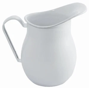Falcon Enamel Water Pitcher Jug - 1.5 L - White - 14 cm - Bild 1 von 1