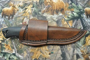 Custom Handmade Crossdraw Sheath for KA-BAR Becker BK17- (Sheath Only) - Picture 1 of 4