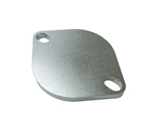 Placa de bloqueo de brida 76 mm 3" 2 pernos para convertir escape doble en escape único - Imagen 1 de 5