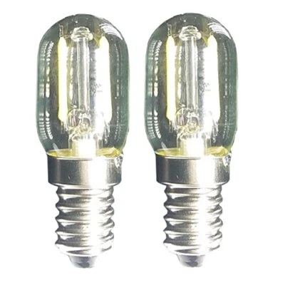 Led Filament Light 1.5w T22 E17 Base Microwave Bulb Daylight 125v 20w - Image 1 of 4