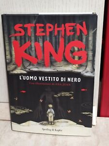 L'Uomo Vestito Di Nero Stephen King Prima Ed Sperling Illustrato Ana Juan Horror
