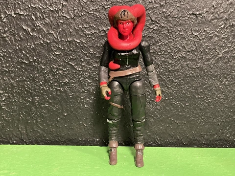 Custom Star Wars Red Twi' Lek Girl Mandalorian 3.75 Cover
