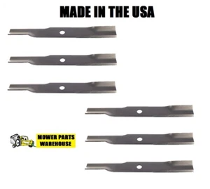 6 BLADES FITS SNAPPER 48" LAWN MOWER 1757303YP 360Z ZT2348 1757303 - Picture 1 of 1