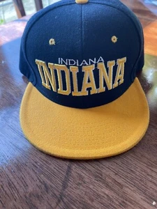 Mens Indiana Xers premier Hat Black Yellow embroidered logo - Picture 1 of 7