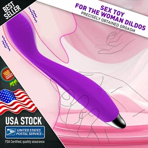 10 Speed Small Slim Clit Anal G-spot Vibrator Stimulator Sex-toy for Women - Picture 1 of 17