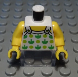 Lego Figur Zubehör Oberteil Weiss mit Dekor                             (1890 #) - Bild 1 von 1