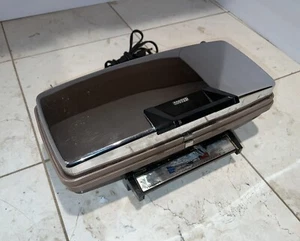 Vintage Sunbeam Waffle Baker and Grill TCGL-2 Made in USA piastre double face cromate - Foto 1 di 11