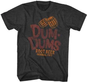 Dum Dums Candy Suckers Rootbeer Original Pops Men's T Shirt - Picture 1 of 3