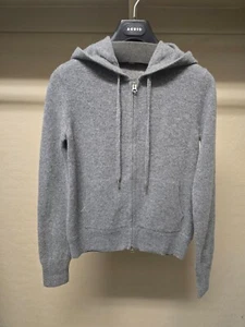 Burberry Women's Cashmere Zip Hoodie, Size XS - Picture 1 of 6