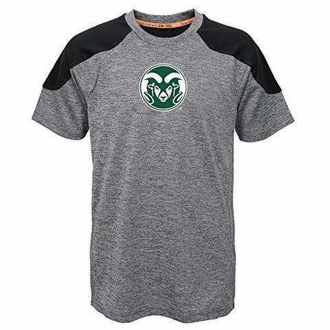 NCAA Colorado State Rams Boys  Outerstuff Gamma Short Sleeve Performance Tee Cover