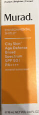 Murad City Skin Age Defense Broad Spectrum SPF50|PA++++ 0.6fl oz