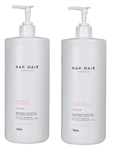 Nak Nourish Shampoo and Conditioner 1000ml 1L Duo - Picture 1 of 1
