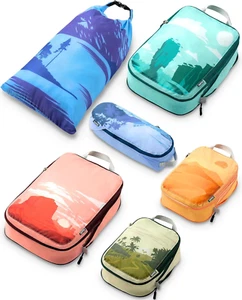 Compression Packing Cubes for Travel- Packing Cubes and Travel Organizers, Graph - Picture 1 of 8