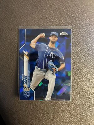 2020 Topps Chrome Sapphire Update Jorge Lopez #U-207 Kansas City Royals Baseball - Image 1 of 2
