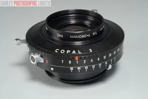 Copal 3 Shutter & Apo-Ronar f9 360mm Lens. Certified. Graded: EXC+ [#11836] - Picture 1 of 5
