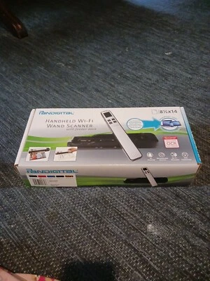 Pandigital Wi-Fi Scanner Portable Handheld Wand Document Feeder OCR Software Red - Image 1 of 4