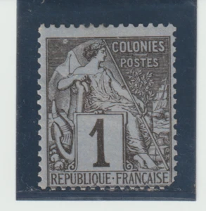 French Colonies Scott # 46 Mint H F/VF C V $5.00 - Picture 1 of 1