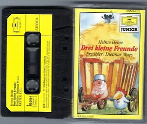Helme Heine Kassette MC Drei Kleine Freunde DGG , Erzähler Dietmar Mues - Picture 1 of 1