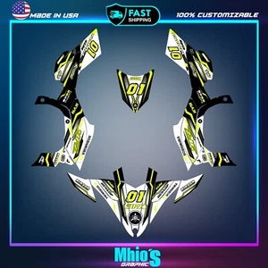 Kit de calcomanías gráficas pegatinas para Yamaha YFZ450R YFZ450X 2009 2010 2... - Imagen 1 de 3