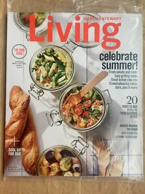 MARTHA STEWART LIVING Magazine JUNE 2016 New In Plastic Gifts For DAD  — 第 1/3 张图片