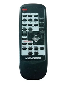 Genuine Memorex 5180 TV VCR Remote Control   (5a) - Picture 1 of 3