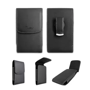 Black Case Belt Pouch Holster with Clip for Samsung Galaxy Note10+ 5G, Note10+ - Picture 1 of 4