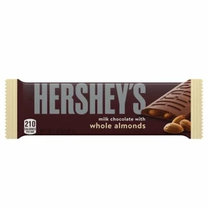 Hershey's Almond 4ct Candy Bar Set - Milk Chocolate & Almonds - FREE SHIPPING - Picture 1 of 1