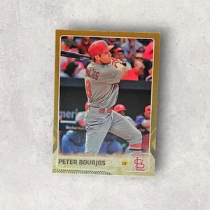 2015 Topps Series 2 Gold Peter Bourjos #628 St. Louis Cardinals /2015 - Picture 1 of 2