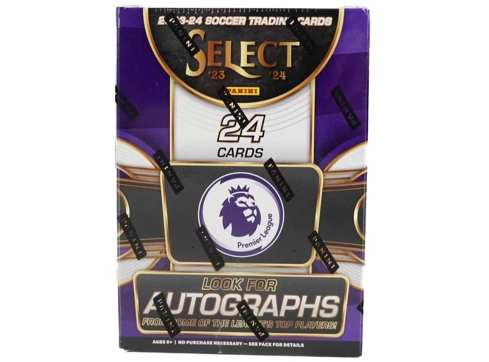 2023/24 Panini Select Premier League EPL Soccer 6-Pack Blaster