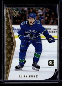 2019-20 Upper Deck 1994-95 Rookie Tribute Die Cuts Quinn Hughes #5 - Picture 1 of 2