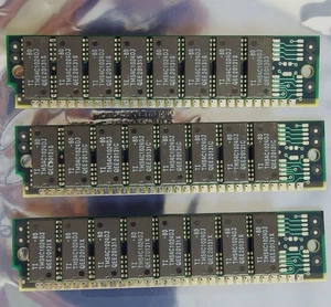 Set 3x TI TM024EAD9 1MB 3MB kit 80ns RAM 30-pin SIMM - Bild 1 von 2