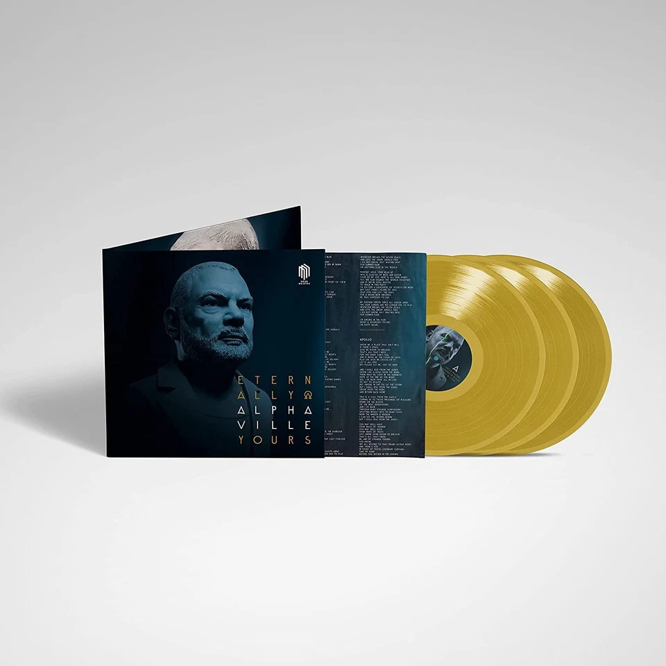 Alphaville - Eternally Yours Limited Edition 3x Gold Vinyl LP (New) - Image 1 of 1