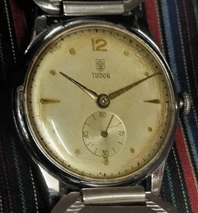 Antique Vintage Watch Rare Shield Rose Tudor Tudor 709 Shield Rose Tudor 1950s - Picture 1 of 8