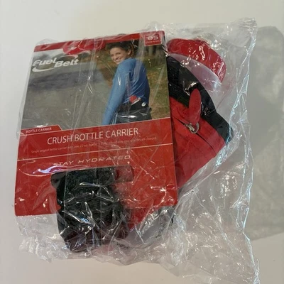 Cinturón de hidratación para botella FuelBelt CRUSH funcionando nuevo con etiquetas talla única rojo NUEVO paquete sellado Foto 1 de 4