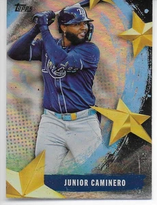 2025 Topps Serie 2 Junior Caminero Tampa Bay Rays Estrellas de MLB #SMLB-60 - Imagen 1 de 1