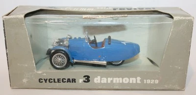 Brumm 1/43 Scale Metal Model - R3 CYCLECAR DARMONT 1929 Blue #13 - Image 1 of 3