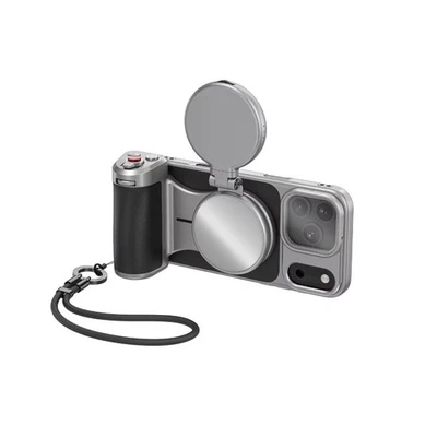 Kit de fotografía TELESIN Mobile Pro para iPhone 17 Pro/Pro Max mango y luz de relleno Foto 1 de 4